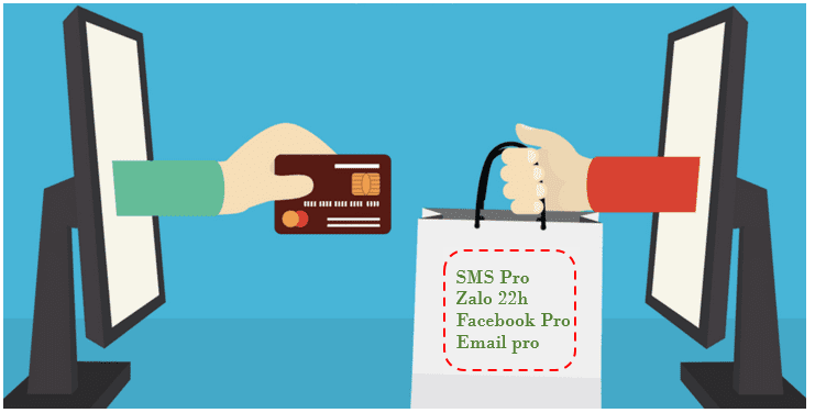 Thanh toán phần mềm marketing SMS, zalo, FB, Email